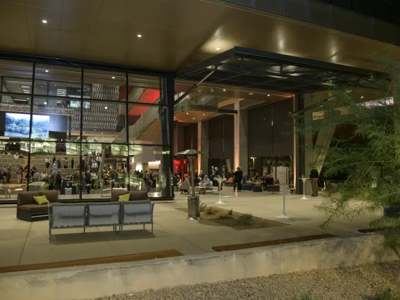 The University of Arizona Health Sciences celebrated the grand opening of the Health Sciences Innovation Building Nov. 1, 2019.