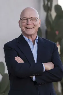 Portrait of Frank G. Walter, MD, standing outside