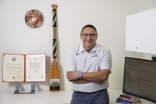 Before joining the University of Arizona, Rudy Salcido proudly served 28 years in the Marine Corps.